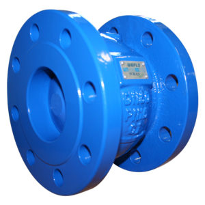 Cast Iron Axial Disc Check Valve - WRAS Approved - Epoxy Coated