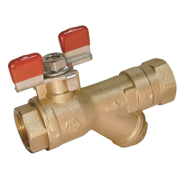 Combined Ball Valve / Check Valve / Strainer Unit - Screwed BSPP