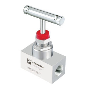 1/8 BSPP Nickel-Plated Brass Threaded Needle Valve – Unbranded