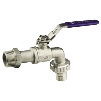 Locking store hose bib