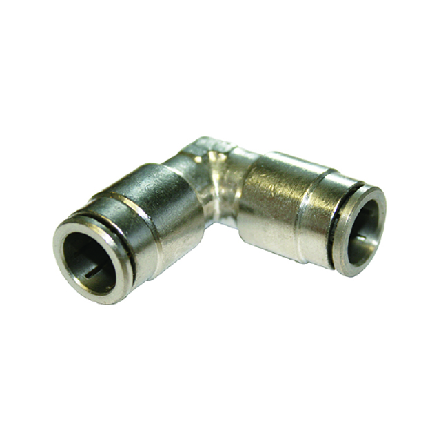 5-Piece Pneumatic Elbow Fittings – 1/4” Push-to-Connect, Quick Release Air Unions