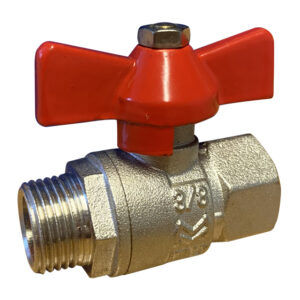 Brass Ball Valve - Screwed BSPP - PN40 - Clearance