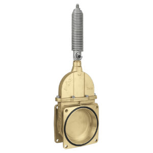 Brass Vacuum Tanker Gate Valve with Hydraulic Spring Jack