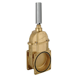 Brass Vacuum Tanker Gate Valve with Pneumatic Jack