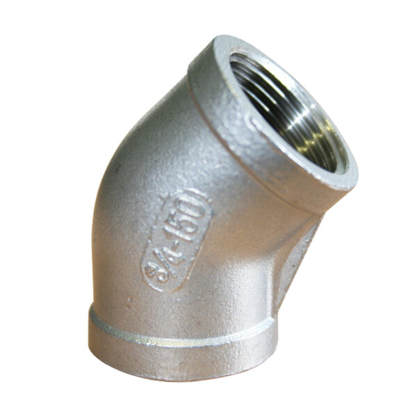 Stainless Steel 45 Degree Elbow